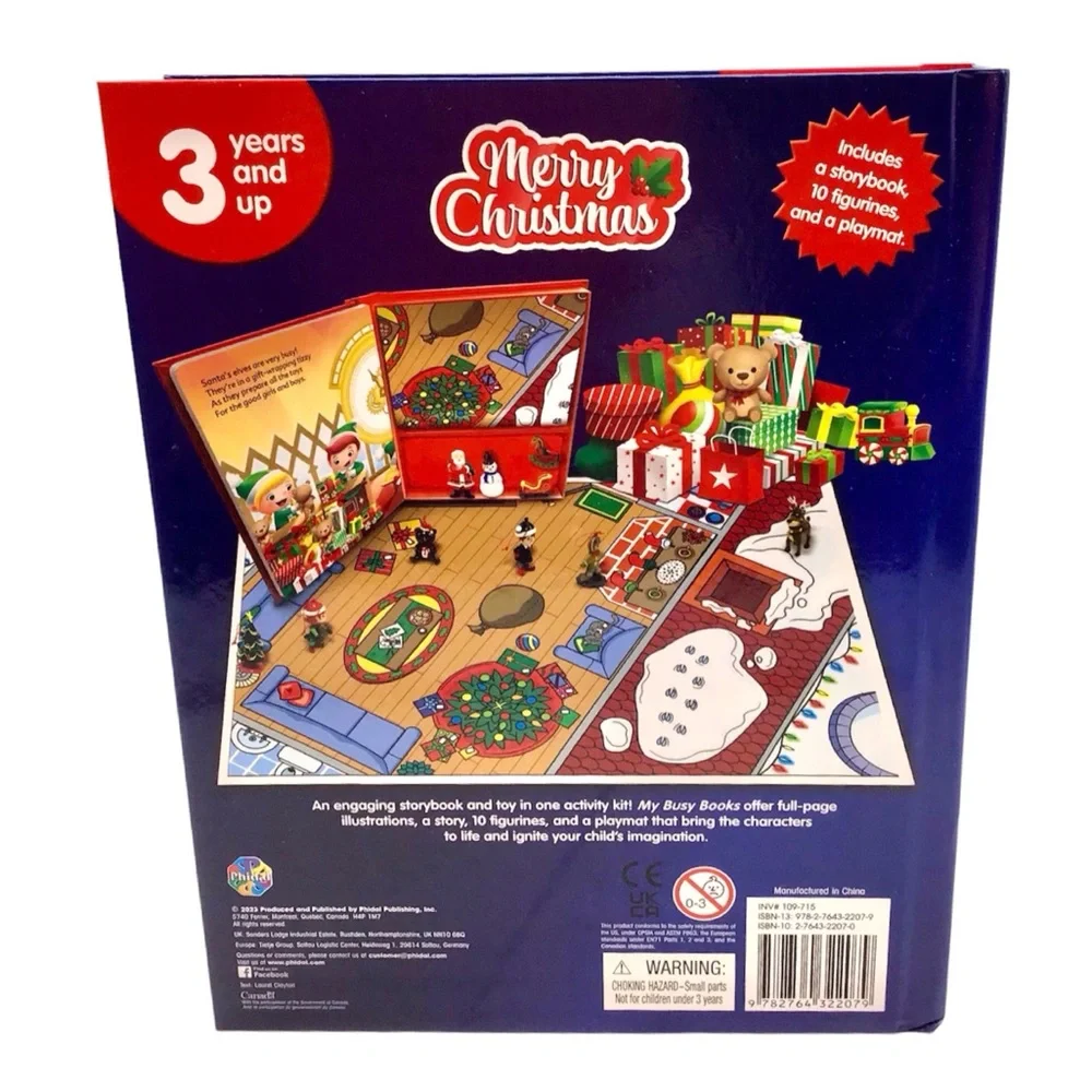 Merry Christmas My Busy Book Set (NWT)